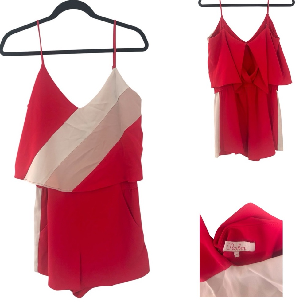 Parker Color Block Romper